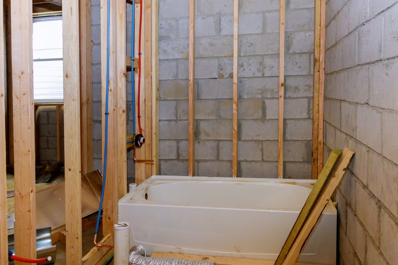 Bathtub Installation Process